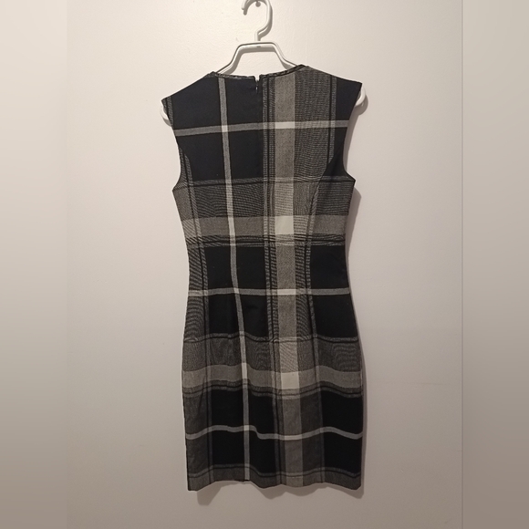 Le Château Plaid Dress Pencil Skirt - Picture 2 of 2